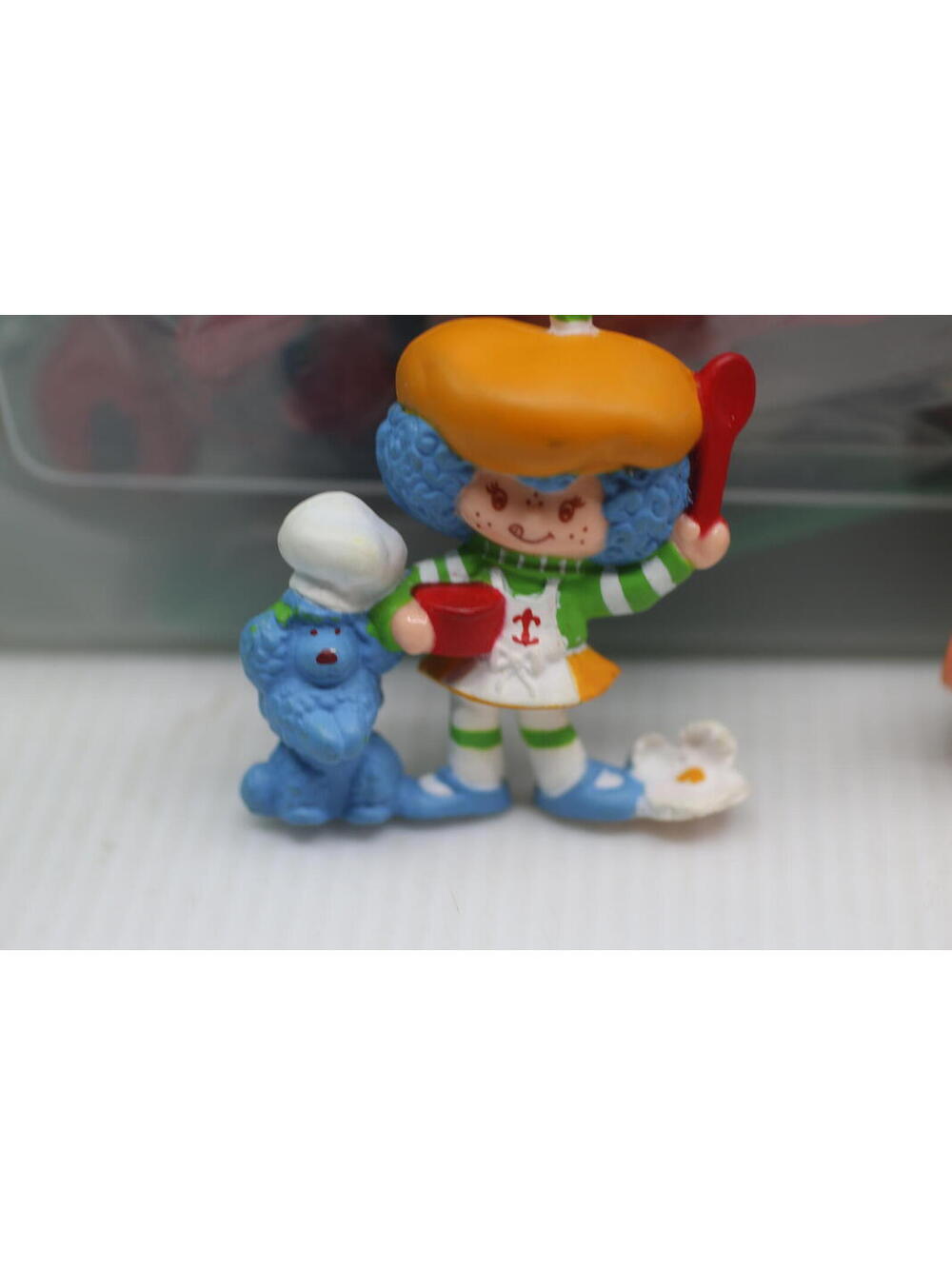 Vintage Strawberry Shortcake Crepe Suzette & Eclair Deluxe PVC Figure 1981